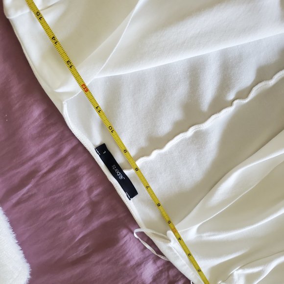 JRoberts  Womens Casual Jacket Size L White - Picture 3 of 8